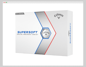 Callaway Supersoft Low spin golf ball