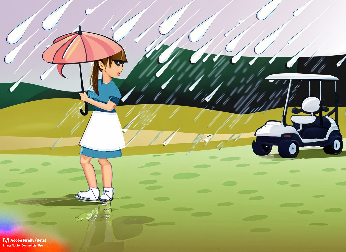 How Big Is A Golf Umbrella