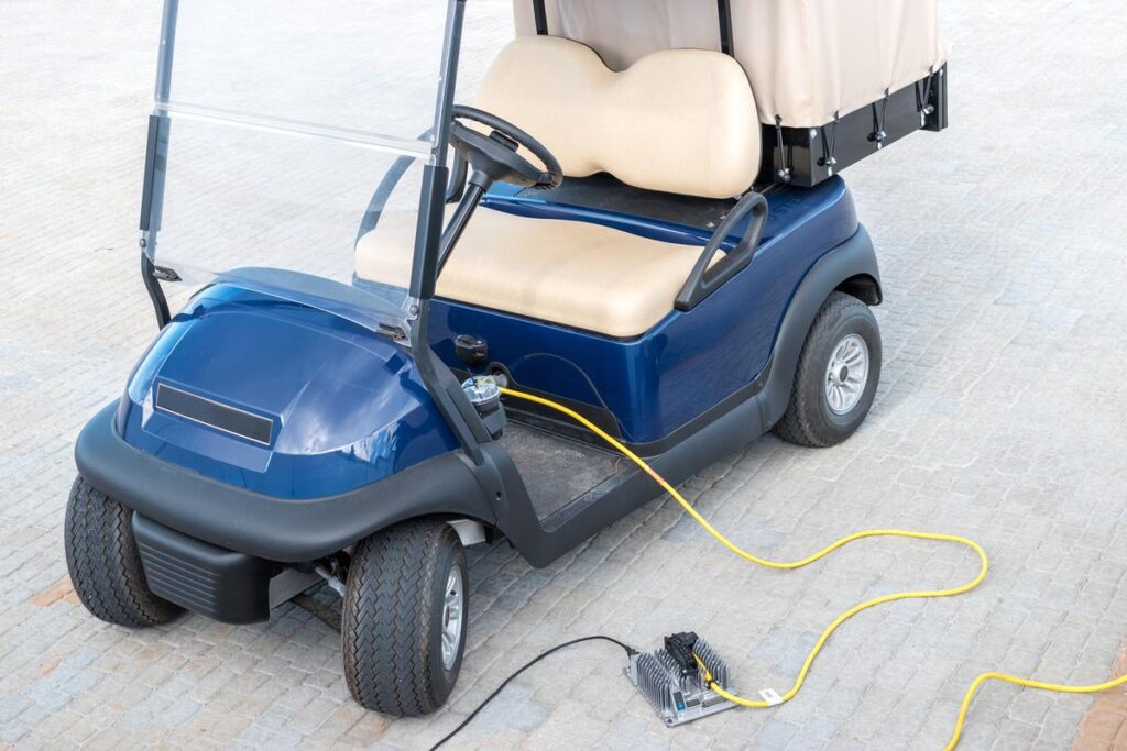 How Does The Battery System Work In An Electric Golf Cart?