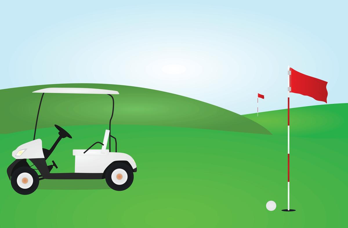 What is the voltage of a golf cart?