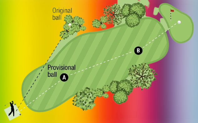 Provisional Ball In Golf