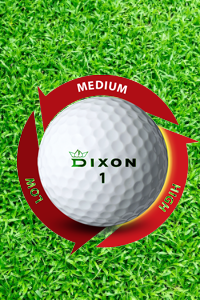  Dixon Fire Golf Ball
