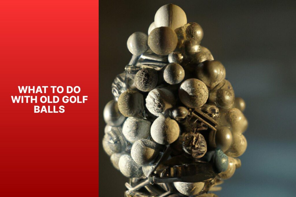 What to do with old golf balls?