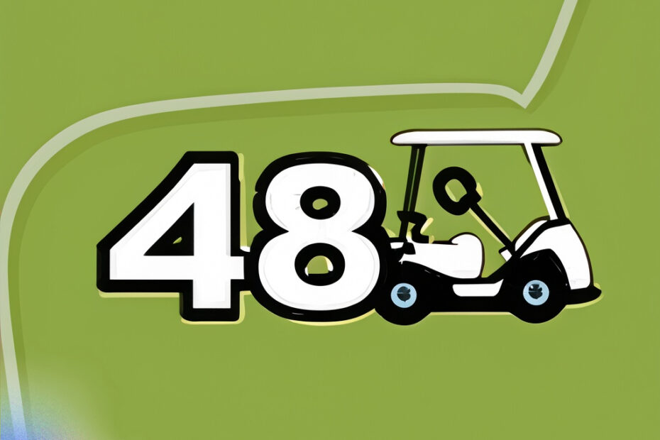 48 volt golf cart