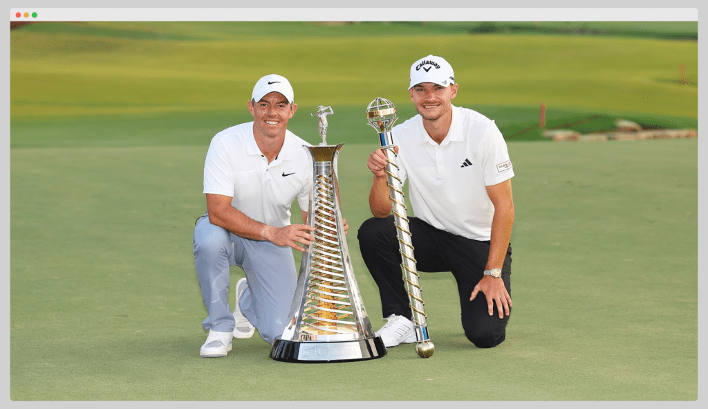 Brother Rasmus misses PGA Tour card as Nicolai Hojgaard wins DP World Tour Championship